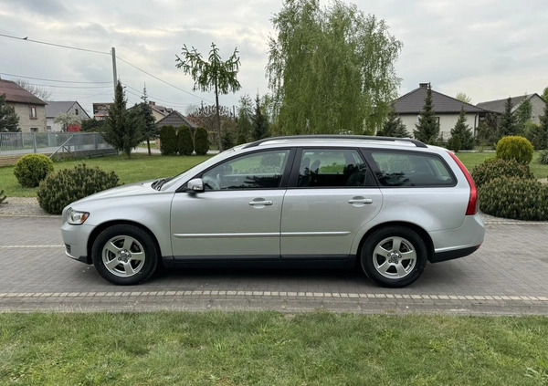 Volvo V50 cena 14900 przebieg: 210000, rok produkcji 2008 z Jastrowie małe 596
